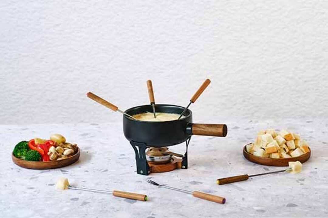 Fourchettes à fondue, set