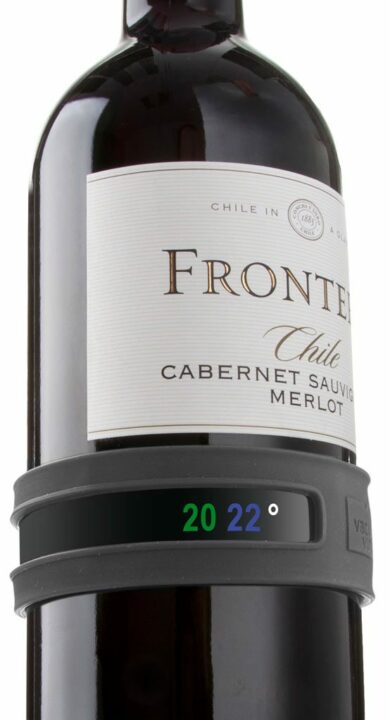 Slots Décoration  Thermomètre à vin Snap Black