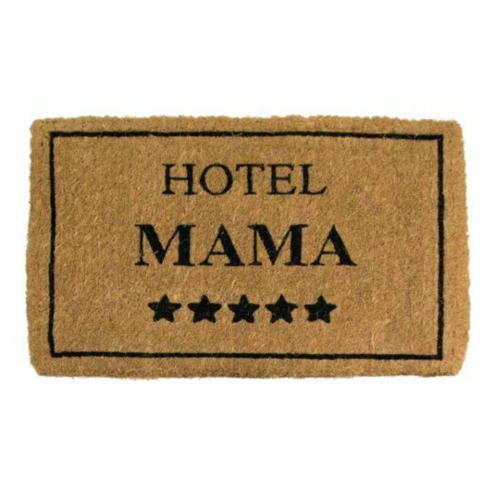 Identiteit Spectaculair Trots Slots Décoration | Deurmat Handgeweven Hotel Mama