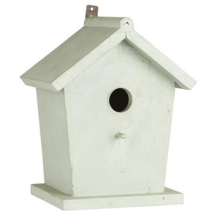 Slots Décoration  Maison d'oiseau avec trou de toit incliné Ø:3 cm